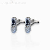 Wizard of Oz Dorothy Crystal Slippers - Cufflinks